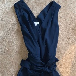 Loft Navy Romper